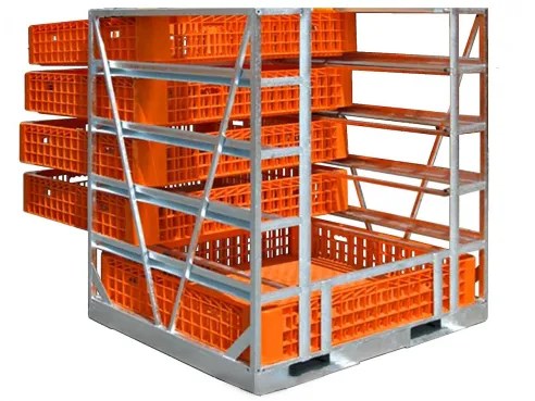 container cu sertare pui Meyn